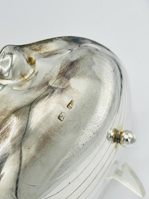 Lot 1194 - Set of Eight Wallace Sterling Silver Clamshell-form Dishes