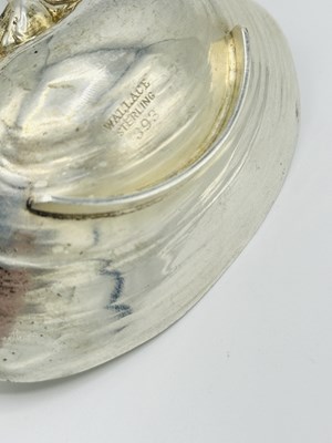 Lot 1194 - Set of Eight Wallace Sterling Silver Clamshell-form Dishes