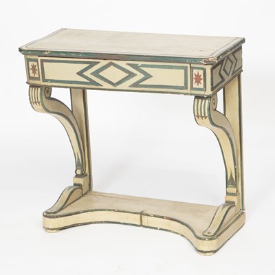 Lot 564A - Neoclassical Painted Wood Console Table
