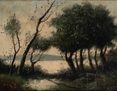 Lot 541 - Manner of Jean-Baptiste-Camille Corot
