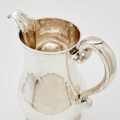 Lot 308 - English Sterling Silver Water Pitcher