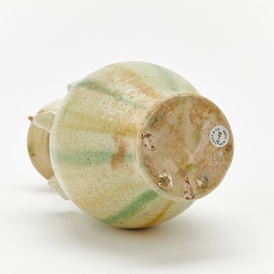 Lot 156 - A Chinese Sancai Glazed Pottery Ewer