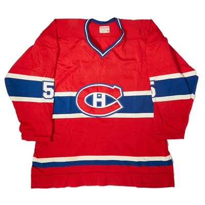 Lot 1055 - LaPOINTE, GUY Montreal Canadiens Jersey