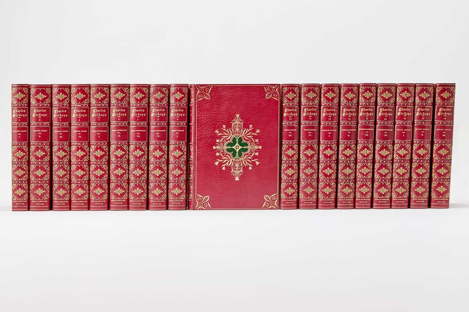 Lot 182 - An exceptionally deluxe set of Dickens