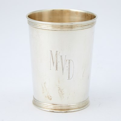 Lot 131 - Eight American Sterling Silver Julep Cups
