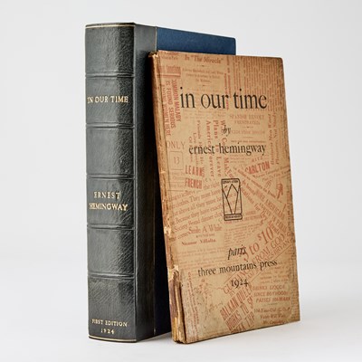 Lot 765 - Hemingway's second book, one of 170 copies