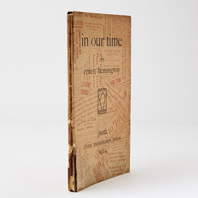 Lot 765 - Hemingway's second book, one of 170 copies