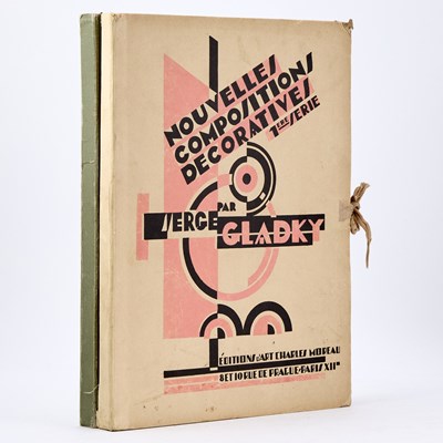 Lot 277 - Serge Gladky's two collections of Art Deco motifs rendered in pochoir