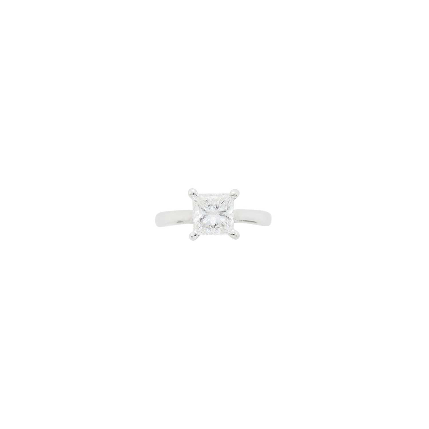 Lot 64 - Silver and Diamond Ring