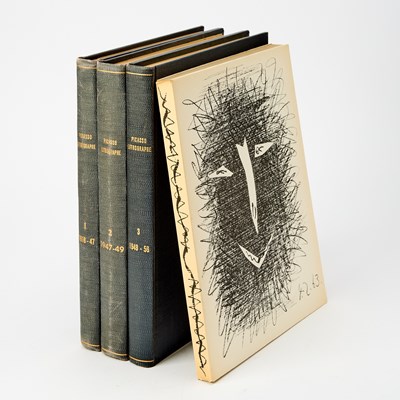 Lot 163 - The four volumes of the Mourlot catalogue of Picasso lithographs