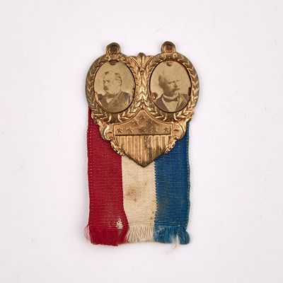 Lot 1033 - Political Collectibles: Cleveland and Stevenson Jugate