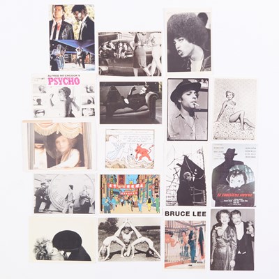 Lot 2 - An excellent series of postcards sent from Quentin Tarantino during the writing of Pulp Fiction