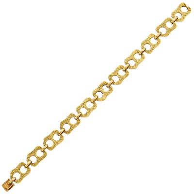 Lot 2084 - Gold Link Bracelet