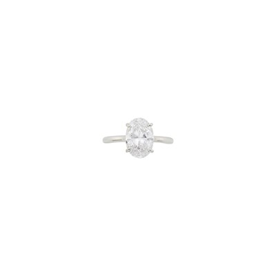 Lot 130 - Silver and Diamond Ring