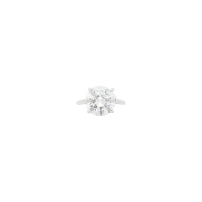 Lot 1147 - Silver and Diamond Ring