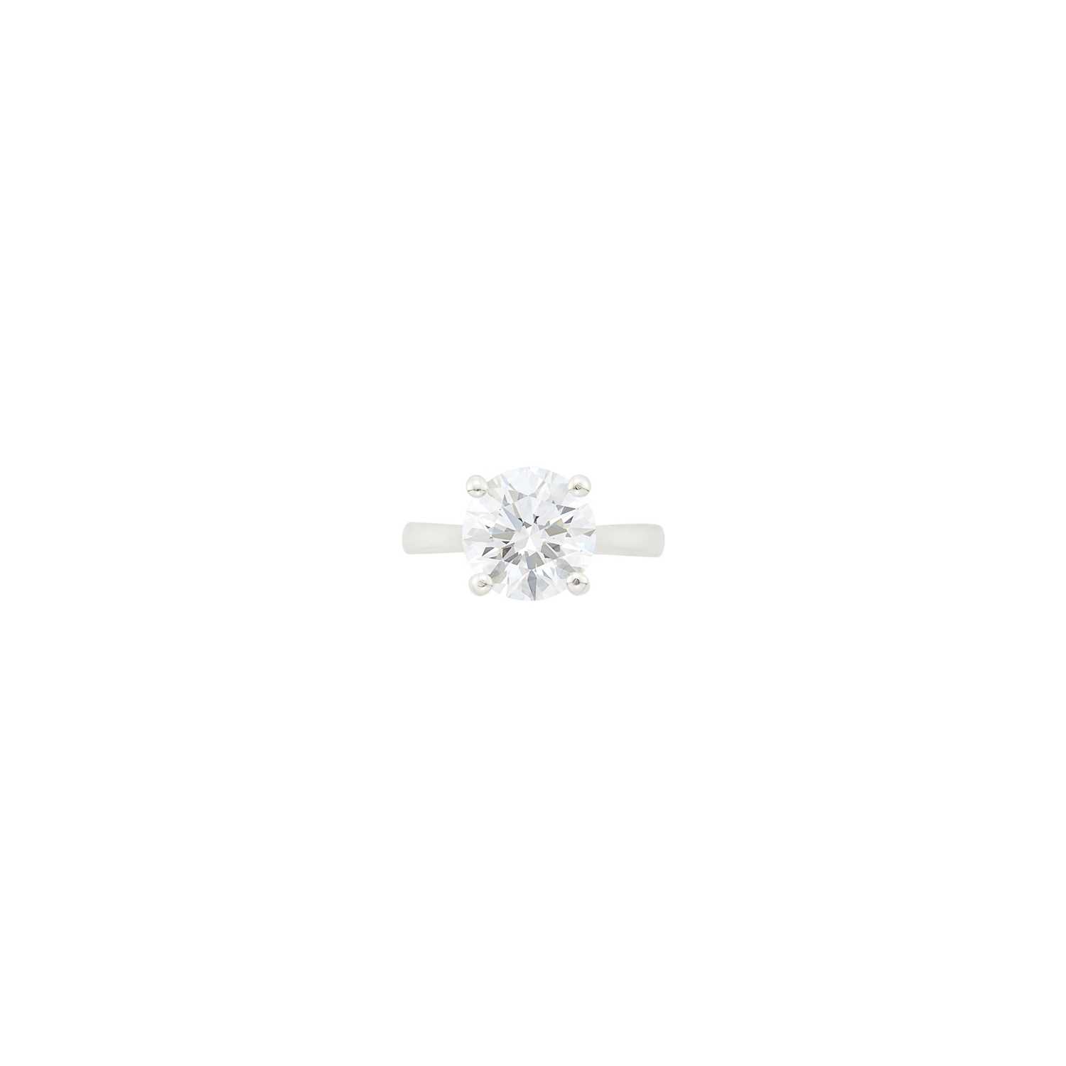 Lot 82 - Silver and Diamond Ring
