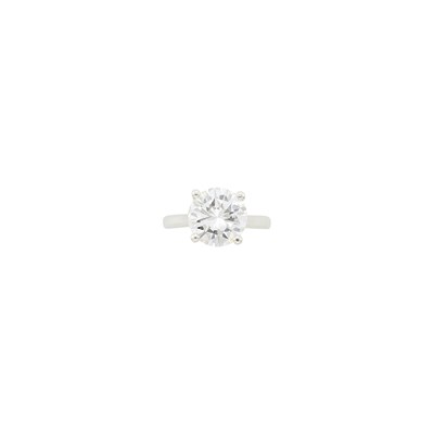 Lot 1135 - Silver and Diamond Ring