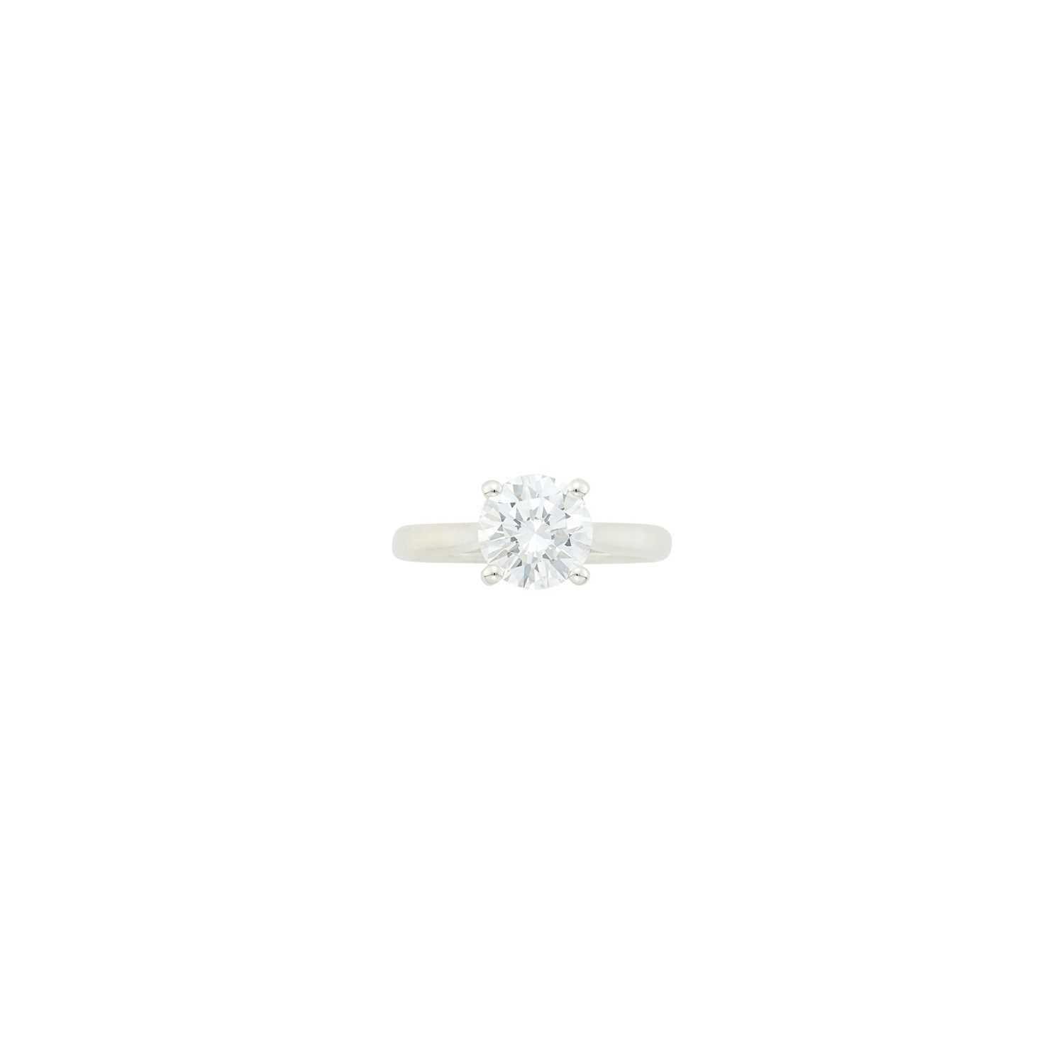 Lot 56 - Silver and Diamond Ring