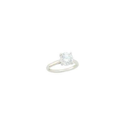 Lot 56 - Silver and Diamond Ring
