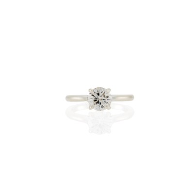 Lot 1108 - Silver and Diamond Ring