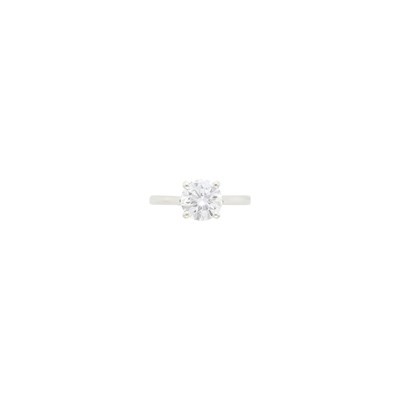 Lot 40 - Silver and Diamond Ring