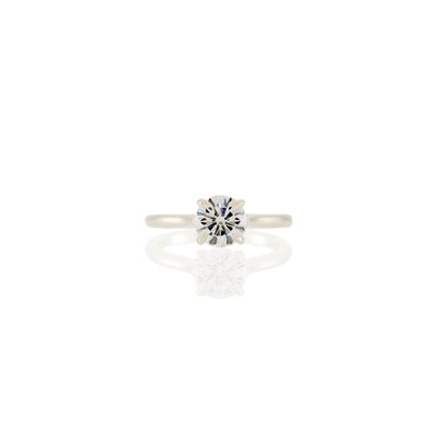 Lot 1105 - Silver and Diamond Ring