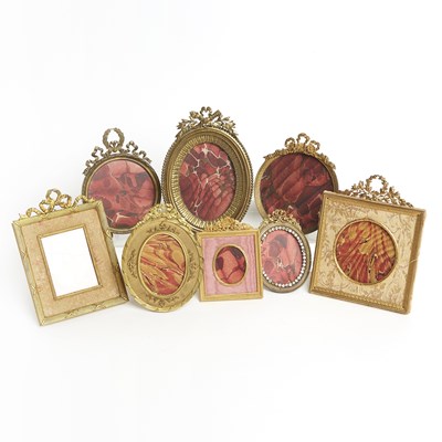 Lot 553 - Group of Louis XVI Style Gilt Metal Frames