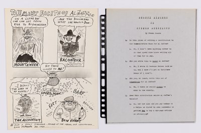 Lot 440 - The "MAD book" from 1989, filled with unpublished tributes to Jaffee by "The Usual Gang of Idiots"