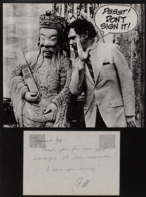 Lot 440 - The "MAD book" from 1989, filled with unpublished tributes to Jaffee by "The Usual Gang of Idiots"