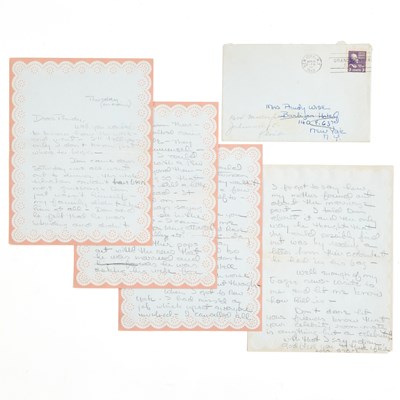 Lot 17 - The largest trove of personal Grace Kelly letters to come to market