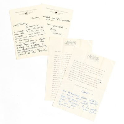 Lot 17 - The largest trove of personal Grace Kelly letters to come to market