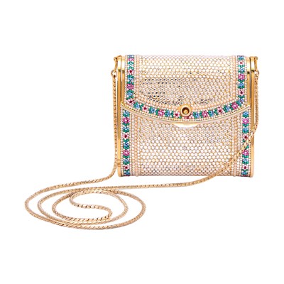 Lot 1148 - Judith Leiber Rhinestone Clutch