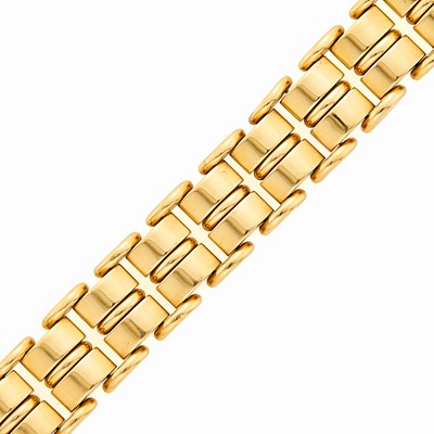 Lot 2055 - Gold Link Bracelet
