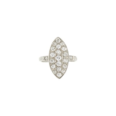 Lot 2256 - White Gold and Diamond Ring
