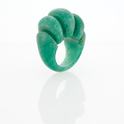 Lot 270 - Aventurine Quartz Shrimp Ring