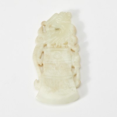 Lot 132 - Chinese White Jade Pendant