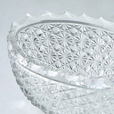 Lot 68 - Russian Silver-Gilt, Cloisonné Enamel and Cut Glass Center Bowl