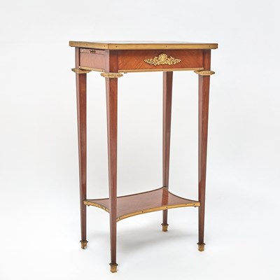 Lot 272 - Louis XVI Style Gilt-Metal Mounted Kingwood Table