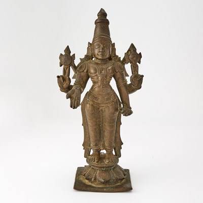Lot 730 - An Indian Cast Bronze Deity