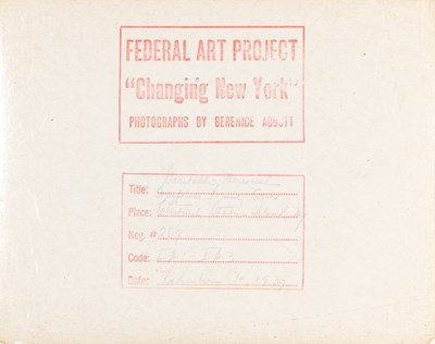 Lot 149 - Four prints from Abbott's Changing New York