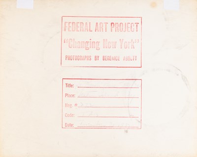 Lot 149 - Four prints from Abbott's Changing New York