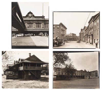 Lot 150 - Four prints from Abbott's Changing New York