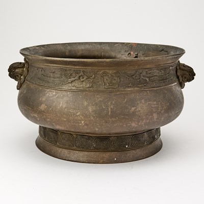Lot 72 - A Large Chinese Cast Bronze Censer