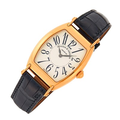 Lot 86 - Vacheron Constantin Rose Gold 'Les Historiques Limited Edition 1912 No. 426/1912' Wristwatch, Ref 37001