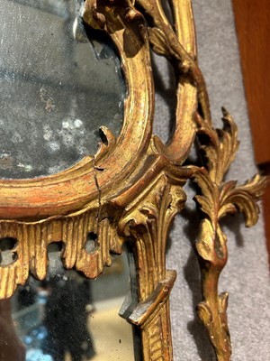 Lot 80 - Pair of Rococo Style Gilt-Wood Mirrors