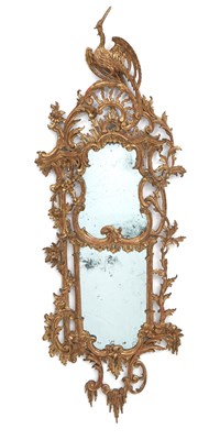 Lot 80 - Pair of Rococo Style Gilt-Wood Mirrors