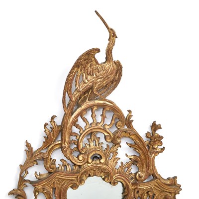 Lot 80 - Pair of Rococo Style Gilt-Wood Mirrors
