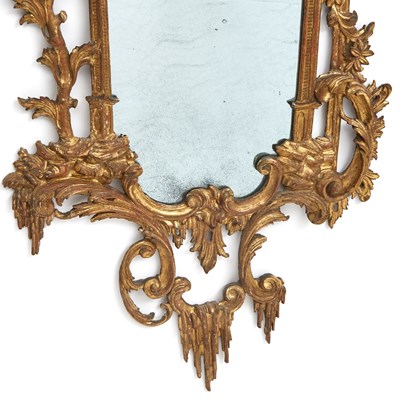 Lot 80 - Pair of Rococo Style Gilt-Wood Mirrors