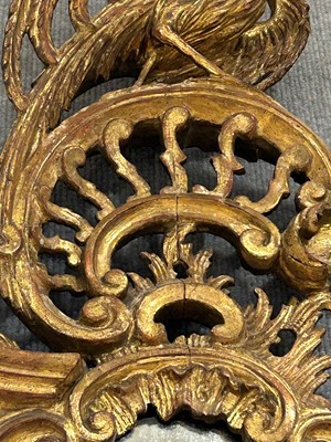 Lot 80 - Pair of Rococo Style Gilt-Wood Mirrors