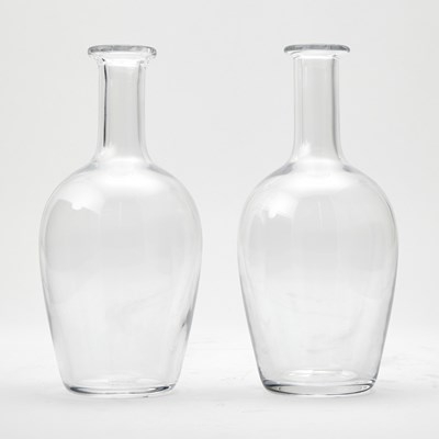 Lot 225 - Pair of Baccarat Glass Carafes